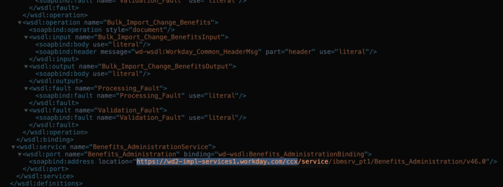 Screenshot: Connect Workday to Clarity (2/4)